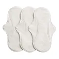 IMSEVIMSE Damenbinden Active, Regular, Bio-Baumwolle, Natural (1 x 3 Stück)