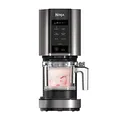Ninja CREAMi Eismaschine & Dessertmaschine mit 2 Behältern, 7 Programmen, Herstellung von Eis, Gelato, Sorbet, Smoothie-Bowls, Milchshakes und mehr, 1,4L, Schwarz/Silber, NC302EU