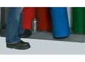 Einrollklappe für asecos Druckgasflaschenschrank LG.215.100, arretierbar, Stahlriffelblech verzinkt, grau
