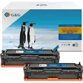 Toner G&G HP HP125A/CB540A     Doppelpack bk     comp. black