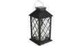 Lampa Solarna Ogrodowa LED Stojąca LIRIO 2 IP44 Wisząca Czarna Latarenka LUMILED