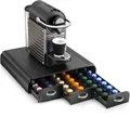 CEP Geschirr-Set Dispenser für Kaffeekapseln 3 Schubfächer 34,2x32,7x6,9cm schwarz