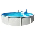 Steinbach Stahlwand Swimming Pool Set "Grande rund",,Ø 640 x 135 cm