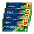 Meßmer Pfefferminze Kräutertee erfrischend und würzig 4er Pack