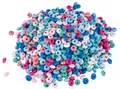 VBS XXL Bastelperlen Linsen, (950-tlg), 250 g, Ø 11 mm