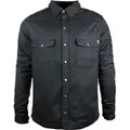 John Doe Motoshirt, Hemd/Textiljacke - Schwarz - 4XL