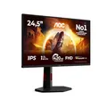 AOC 25G4KUR 25 Zoll FHD USB Hub Gaming Monitor, 420Hz, Fast IPS Panel, 0.5ms GtG, Adaptive Sync, HDR400, G-Sync Compatible, Höhenverstellung,(1920x1080 HDMI 2X 2.0 DP 1x 1.4) Schwarz