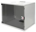 ROLINE 19-Zoll Wandgehäuse Basic 9 HE, 540x400 BxT Bausatz grau