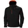 CHELSEA EVO HOODED SOFTSHELL Color 990 BLACK Talla L