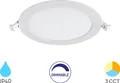 Braytron 12W LED Panel Dimmbar Einbauspot Einbaustrahler Deckenstrahler Flach IP40 CCT 3in1