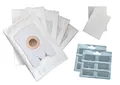 FSProdukte SET geeignet für Vorwerk Kobold VT 265 270 300 VT265 VT270 VT300 aus Vlies mit HEPA-Filter-Ersatzschicht 20 Beutel 4 Filter 24 Duftblocks