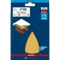 Bosch Professional Expert C470 Schleifpapier mit 7 Löchern für Multischleifer, 100 x 150 mm, G 180, 10-tlg. (2608901118)