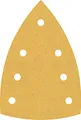 Bosch 10x EXPERT C470 Schleifblatt mit 7 Löchern (für Farbe auf Holz, Hartholz, Ø 100x150 mm, Körnung 180, Professional Zubehör Multischleifer)
