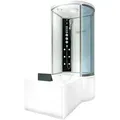 AcquaVapore Kombination Badewanne Dusche K55-L03 Duschtempel 170x100 cm