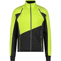 CMP Unlimitech Hybrid-Jacke für Herren mit abnehmbaren Ärmeln 30A2647 (46, Säure)