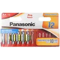 12 Sparpack Panasonic Pro Power AA Mignon Batterien, ideal für Geräte mit mittlerem und hohem Energiebedarf