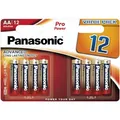 Panasonic LR6PPG/12BW Pro Power Alkali-Batterie (Mignon AA, LR6, 12er Pack)