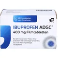 Zentiva Pharma GmbH IBUPROFEN ADGC 400 mg Filmtabletten 50 St.