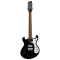 Danelectro 66-12 Black 12-string Electric Guitar