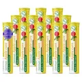 German Apple cure Brausetabletten 12x20 Stk. Apfelgeschmack - 256,5 mg Apfelessig, 2 mg Vitamin B6 Zuckerfrei - T&D Pharma  -  Germany