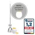 Clack 99009  Eierschalensollbruchstellenverursacher  Edelstahl  Motiv Frühstü...