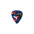 FENDER 351 Shape Picks, 12 Count, Confetti, Medium