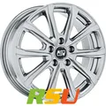 MSW MSW 79 full silver 6.5x16" ET47 LK5 100 ML 57.06 Alufelgen 16 Zoll