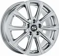 4x Alufelgen MSW 79 FULL SILVER 6,5x16 ET47 LK5 100 16 Zoll Felgen Alu