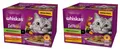 Whiskas Nassfutter für Katzen Adult Frischebeutel Alleinfuttermittel 48x85g