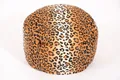 Licardo Hocker Hocker Pouf Tieroptik Gepardfell Ø47/34 cm (1 St)
