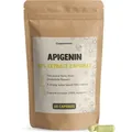 Nahrungsergänzungsmittel Apigenin 60 Kapseln 98% Extrakt 100 MG pro Kapsel - Superfood - Schlafergänzungsmittel - Apigenin - keine 50mg, Pulver, ...