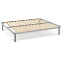 Orthopädisches Bettgestell Mit 14 Latten, Geeignet Für Doppelbett, Made In Italy, Bettgestell Aus Birkensperrholz, Cm 180x200h34 - Talamo Italia