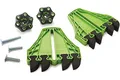 BOW Products FencePRO FP4 - Featherboard für Parallelanschläge an Tischkreissägen, Frästischen, Bandsägen - EVA Druckkamm gegen Rückschlag - Holz"bearbeitungs"werkzeug & Sicherheitszubehör - 2er-Pack