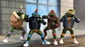 Teenage Mutant Ninja Turtles (Cartoon) - 4er-Pack Punk Turtles 18 cm