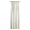 Store Vorhang Gardine 140x270cm Kräuselband Deko Boho creme Dekoschal Dekoration