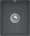 Villeroy & Boch 332402i4 Subway 45 SU Graphite Keramikspüle Excenterbetätigung Unterbauspüle 45 cm Unterschrank