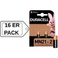 Duracell Alkaline Batterien MN21 12V Langlebigkeit 23A Blister 16-er Pack
