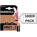 Duracell Alkaline Batterien 12V 23A Langlebig Hochleistung Langzeit MN21 (100Er)