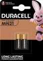 2x Batterie A23 MN21 Duracell Security Alkaline DURALOCK 12V  , 23A LRV08
