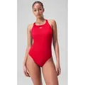 Speedo Badeanzug Speedo Damen Badeanzug Eco Endurance+ Medalist 8-134716446 Rot 38