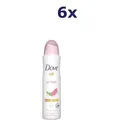 6x Dove Deospray Go Fresh Granatapfel 250 ml