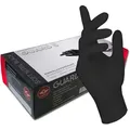GUARD 5 Einweghandschuhe 200er - Box schwarze Hygiene- Koch- und Küchenhandschuhe (Art. 119003) Lebensmittelecht, Puder- und Latexfrei schwarz 7/S