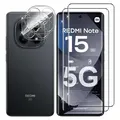 2X Schutzglas für Xiaomi Redmi Note 15 5G Panzerfolie Display Kamera Full Screen