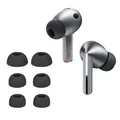kwmobile 6X Polster kompatibel mit Samsung Galaxy Buds 3 Pro - 3 Größen - Silikon Ohrstöpsel In-Ear Kopfhörer