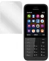dipos I 2X Schutzfolie klar kompatibel mit Nokia 225 Folie Displayschutzfolie