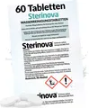 JB White Puritabs Sterinova 60x Wasser Rudergerät Tabletten gegen Algen, extra konzentriert, Chlortabletten zB geeignet für WaterRower, SportPlus, Skandika Wasserrudergerät (10 x 6)