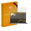 atFoliX 2x Schutzfolie für Apple MacBook Pro 2021 14 inch matt&stoßfest