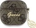 Guess 4G Charm Kollektion - Etui AirPods 4 (brzowy)