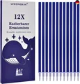 Ersatzminen, Kompatibel Mit Legami, [ DunkelBlau, 12er], Spitze 0,7mm,Höhe 13 