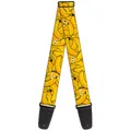 Guitar Strap - Bananas Stacked Cartoon Yellows (US IMPORT) ACC NEU